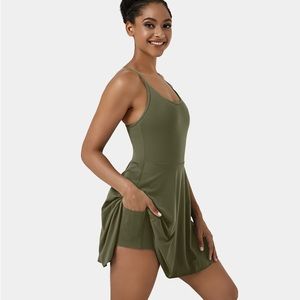 Dark Green Halara Medium Multi-way dress